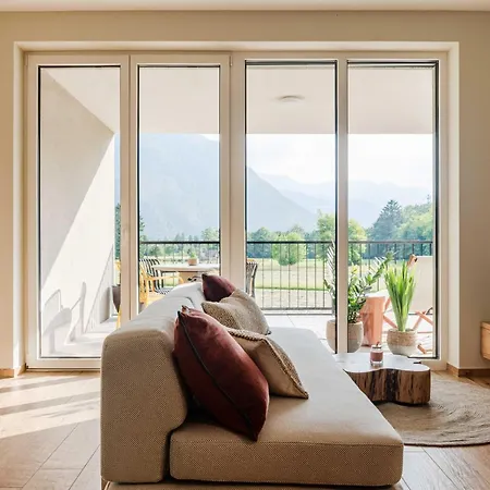 Chic With Sauna - One Bedroom With Balcony Apartment Bovec