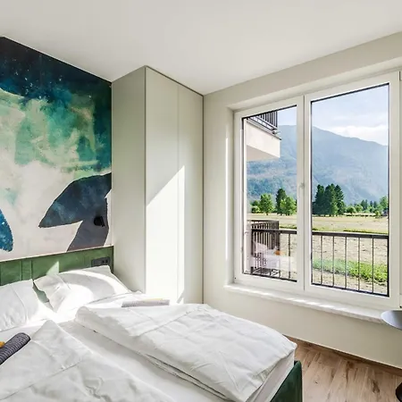 Appartamento Chic With Sauna - One Bedroom With Balcony Bovec