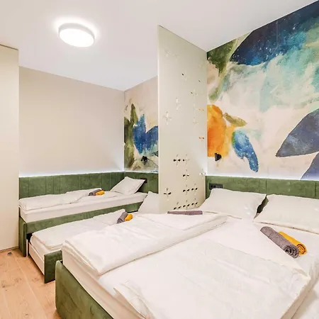 Апартаменты Chic With Sauna - One Bedroom With Balcony