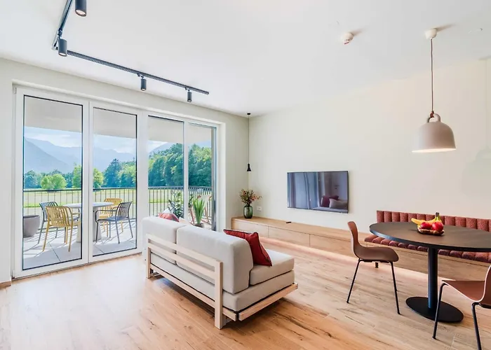 Chic With Sauna - One Bedroom With Balcony Apartment Bovec