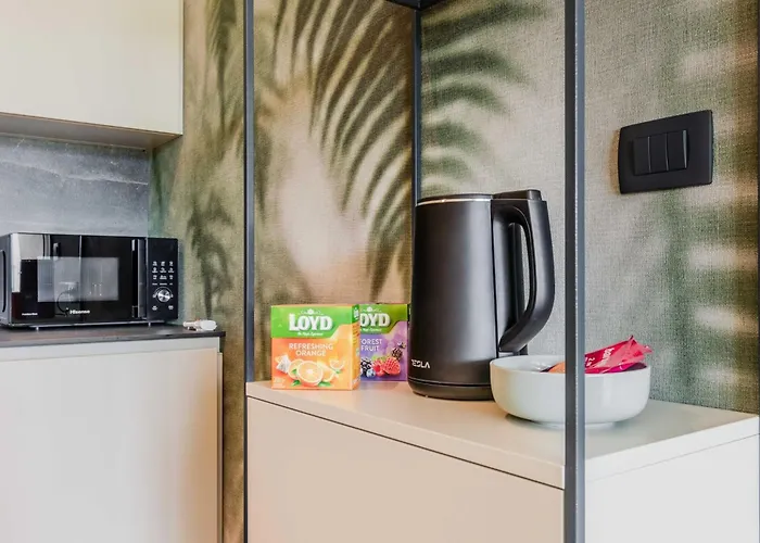 Chic With Sauna - One Bedroom With Balcony Apartment