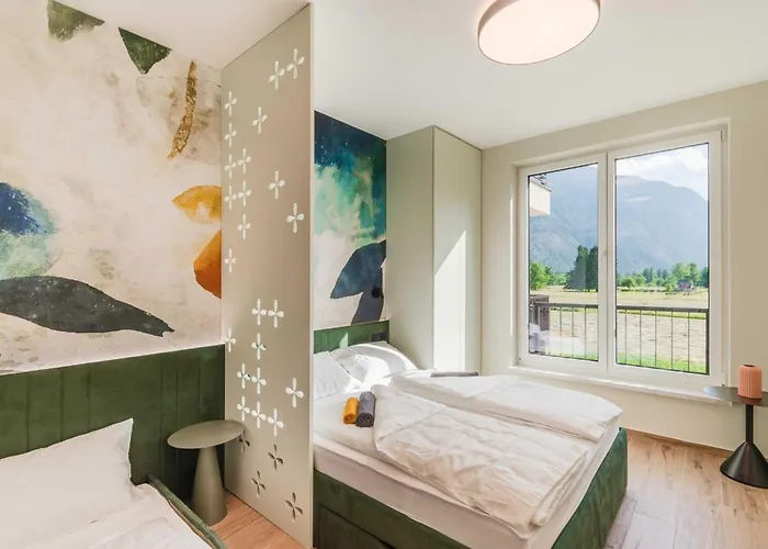 Chic With Sauna - One Bedroom With Balcony Bovec